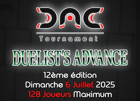 Le DAC Tournament DUAD se déroulera le 6 Juillet !