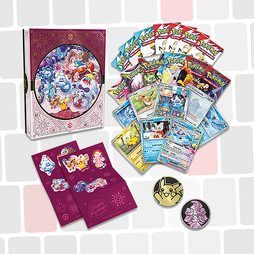 Calendrier fêtes Pokémon 2025