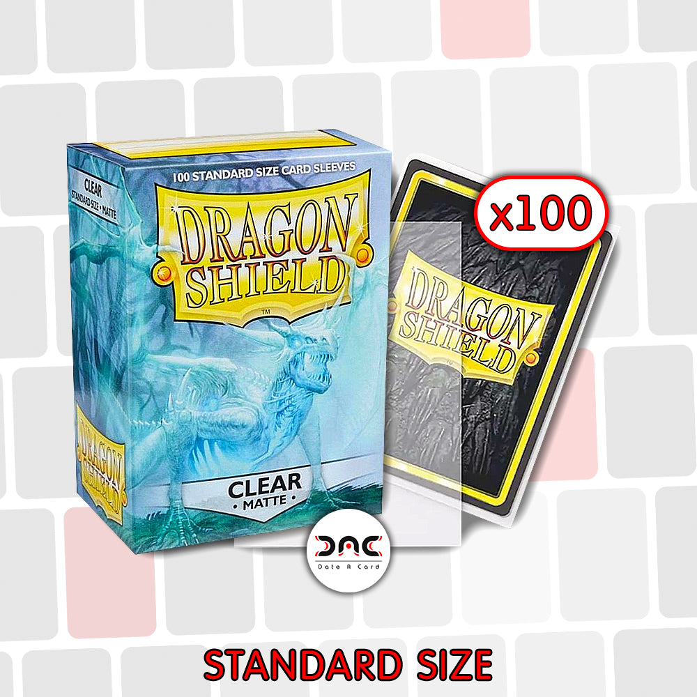 Dragon Shield - Standard Mat - Clear Matte - Paquet de 100
