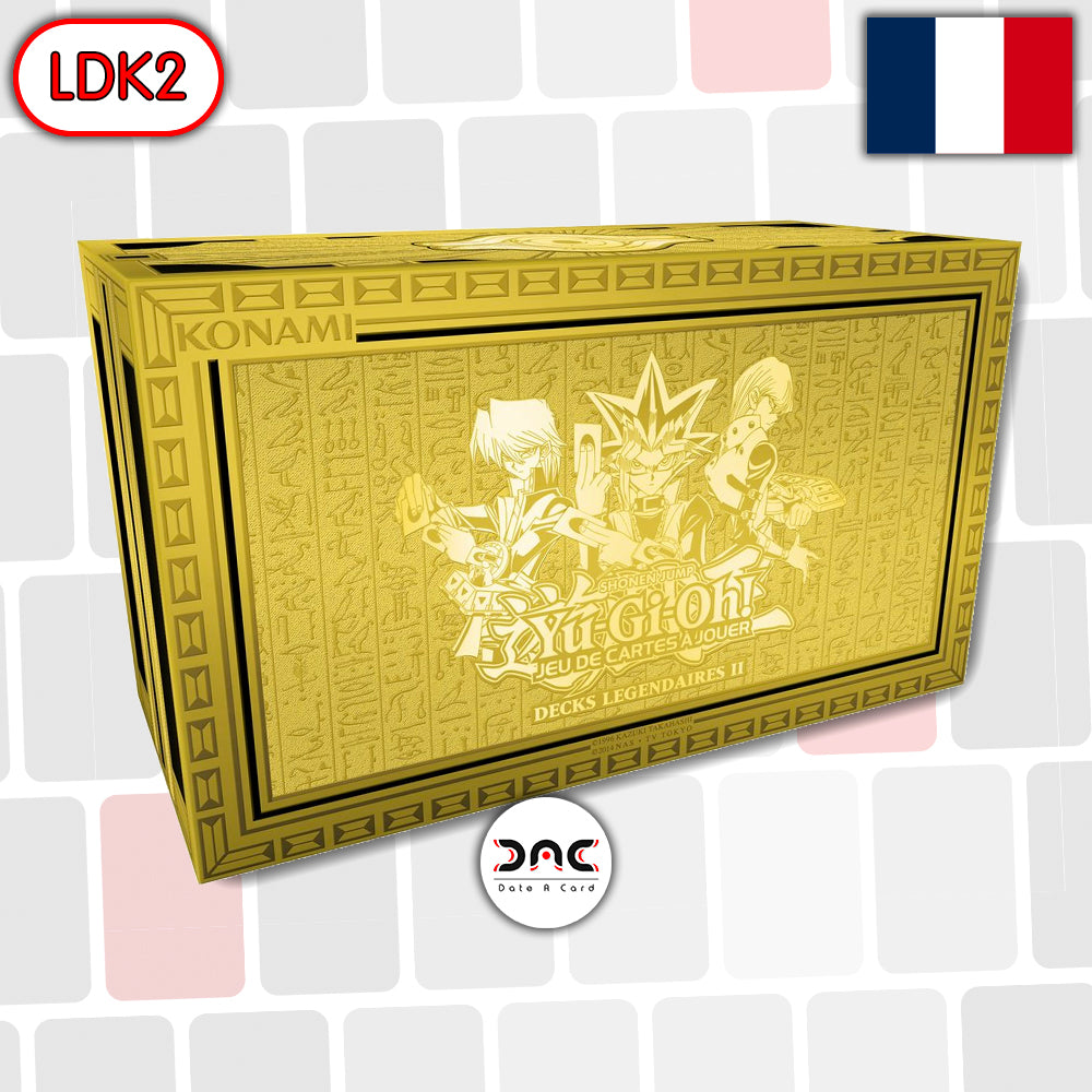 Yu-Gi-Oh! - Coffret Decks Légendaires 2 Yugi Kaiba Joey - Français - LDK2