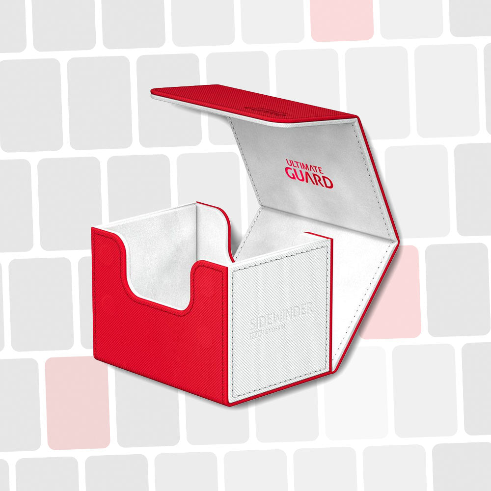Ultimate Guard - Deckbox 100+ XenoSkin SYNERGY Blanc/Rouge
