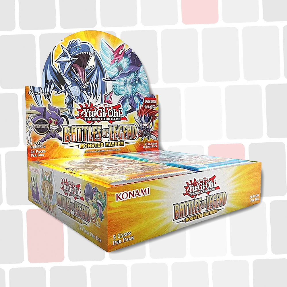 Display - Boîte de 24 boosters - Battles of Legend Monster Mayhem FRANCAIS - Yu-Gi-Oh!