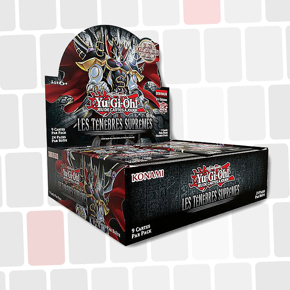 Display - Boîte de 24 boosters - Les Ténèbres Suprêmes - Yu-Gi-Oh!