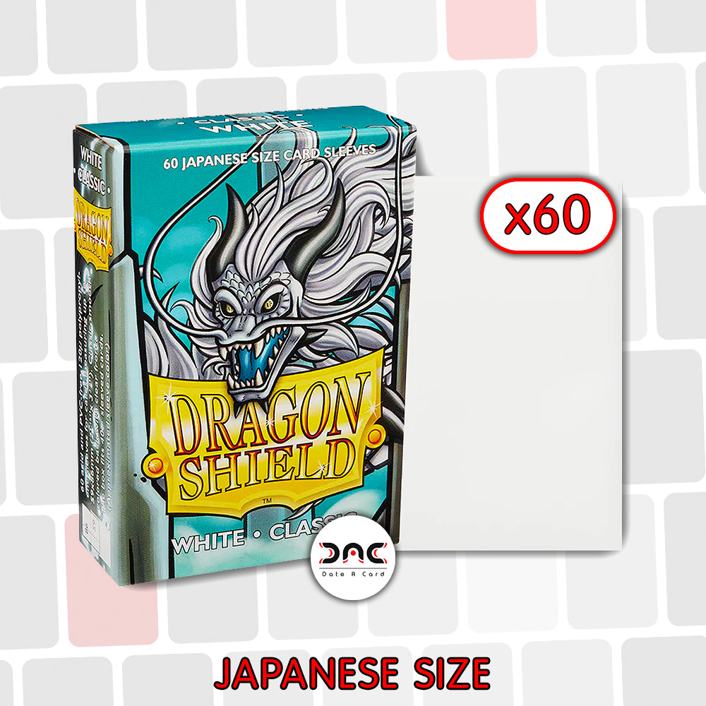 Dragon Shield - Japanese Classique - White - Paquet de 60