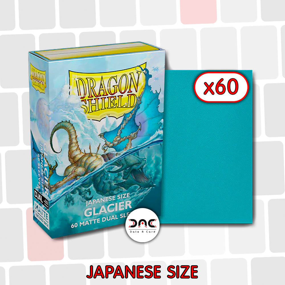 Dragon Shield - Japanese Dual Mat - Glacier - Paquet de 60