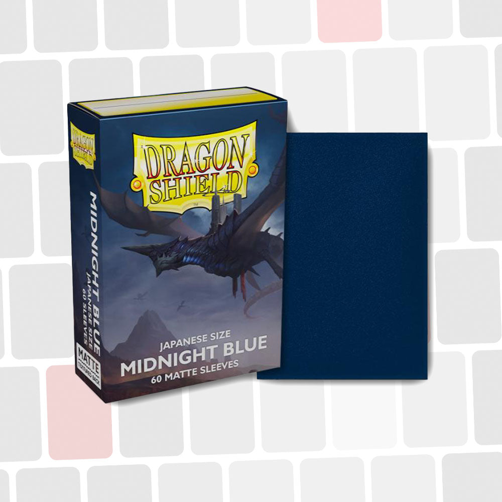 Dragon Shield - Midnight Blue Mini Mat - Paquet de 60