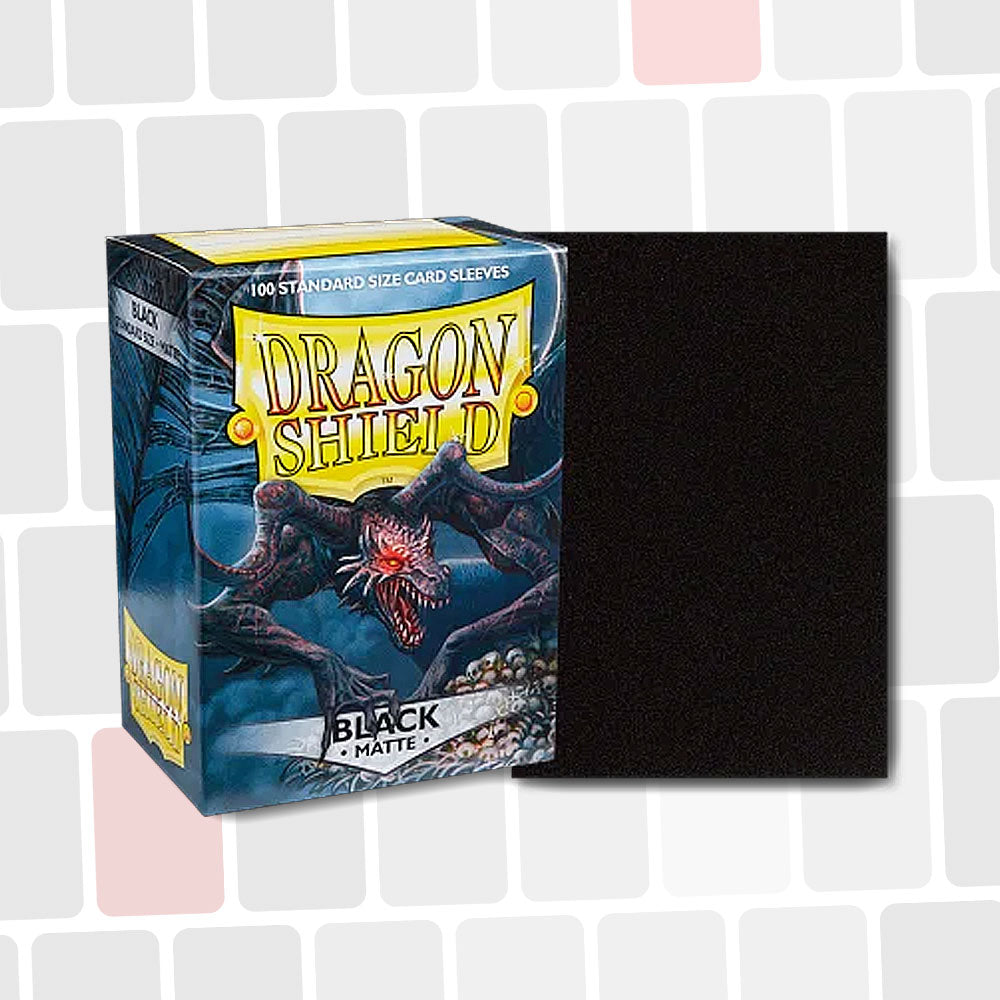 Dragon Shield - Black Standard Mat - Paquet de 100