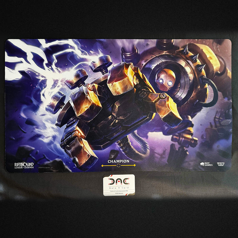 Tapis de jeu Riftbound - Blitzcrank - Skirmish
