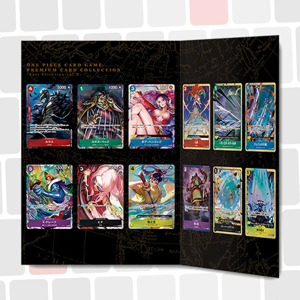 One Piece - Coffret Premium Card Collection : Best Selection Volume 2 - Anglais