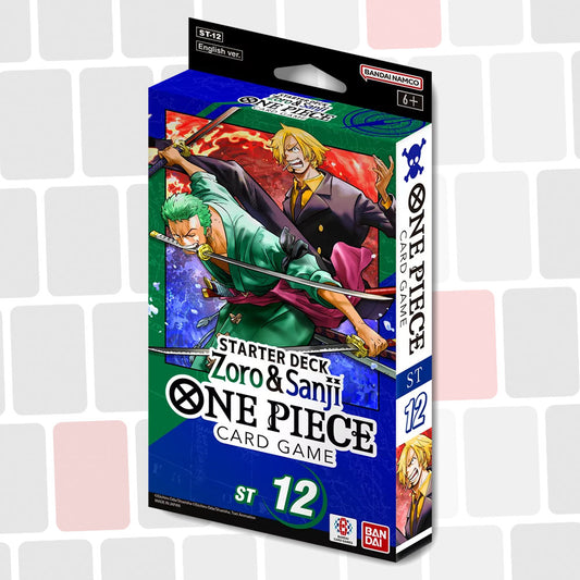 Starter Deck One Piece Card Game ST12 - Zoro et Sanji EN
