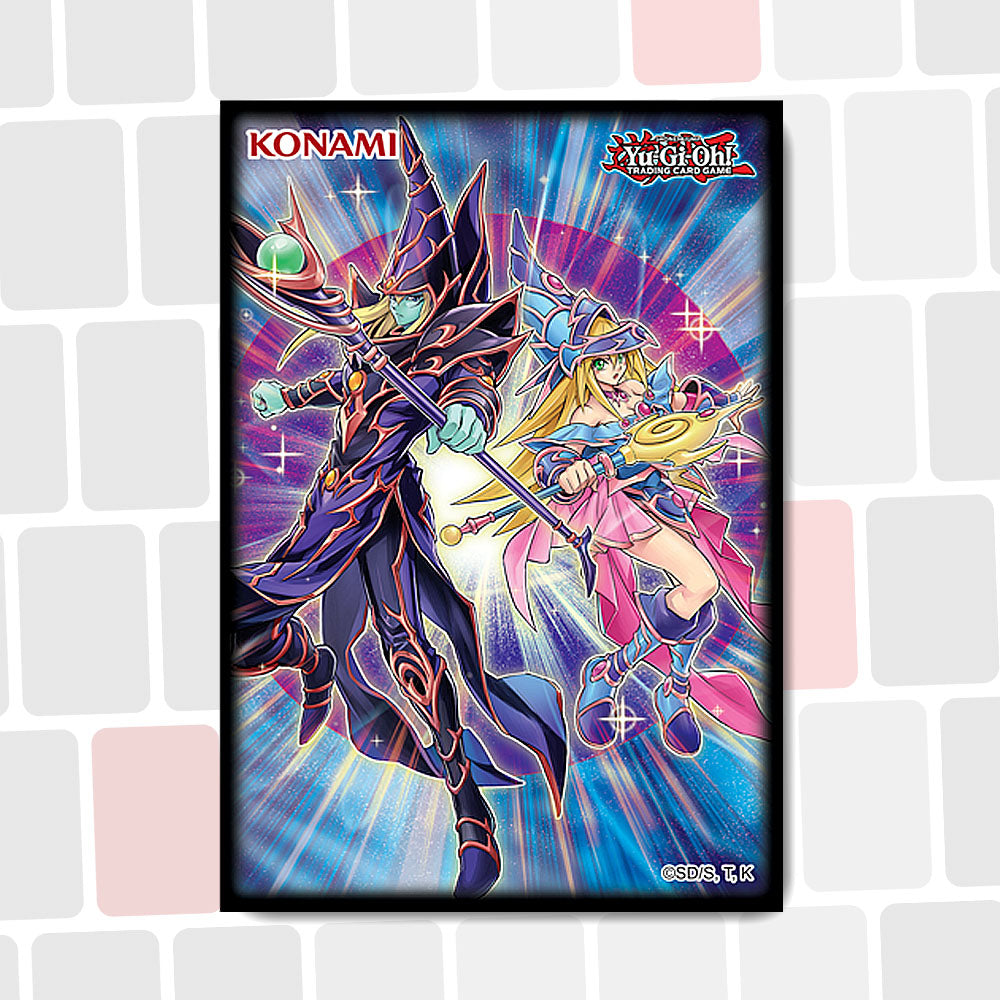 Magicien et Magicienne des ténèbres - Protège-cartes officiels OCG Yu-Gi-Oh!