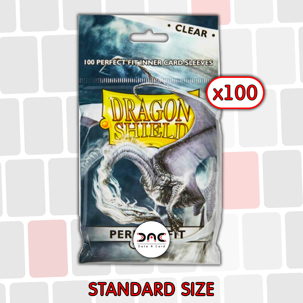 Dragon Shield - Perfect fit Standard - Transparente - Paquet de 100