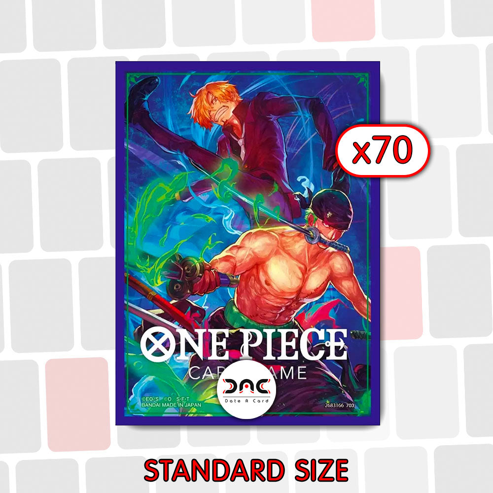 One Piece - 70 Protège-cartes - Zoro et Sanji