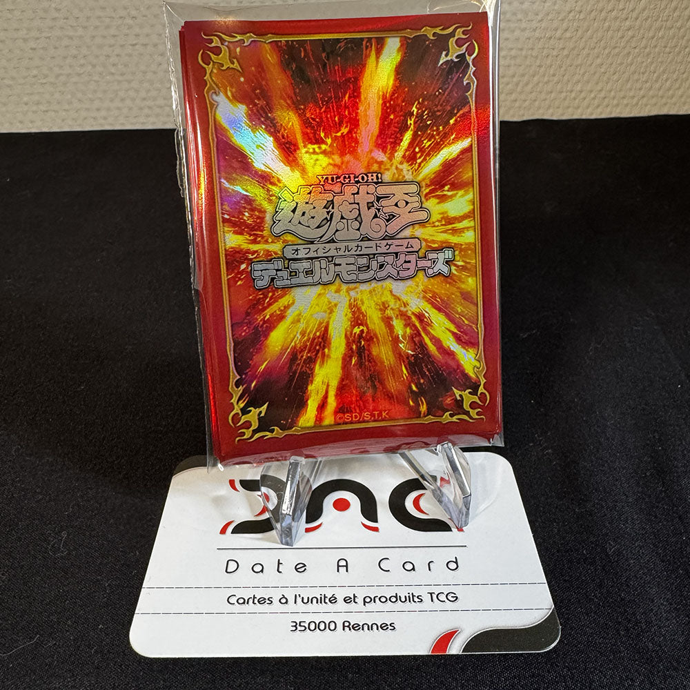 Yu-Gi-Oh! - 70 Protège cartes OCG - Japonaises - Feu explosion