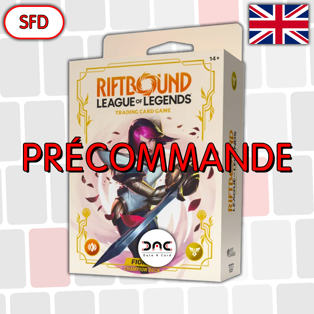 Riftbound - Deck de structure Fiora - Spiritforged - Anglais - SFD