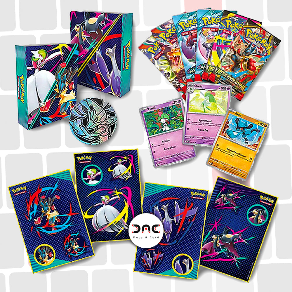 Pokémon - Coffret Collection Valisette Méga Gardevoir et Lucario EX - ME01