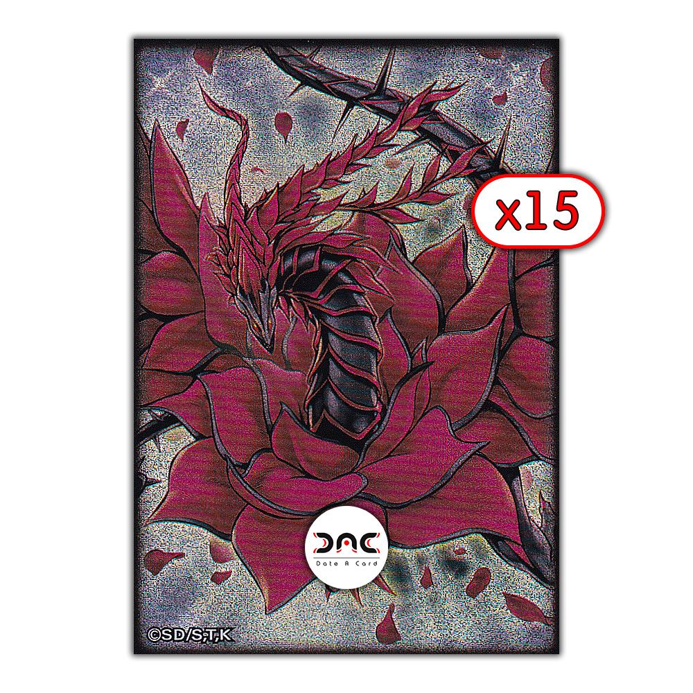 Yu-Gi-Oh! - 15 Protège cartes OCG - Japonaises - Dragon rose noire