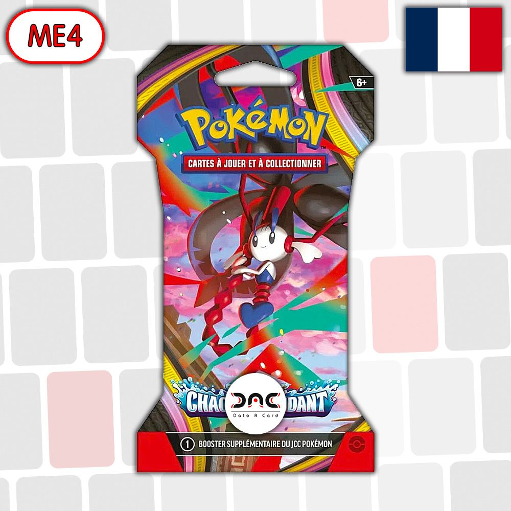 Pokémon - Blister Cartonné de 10 Cartes - Chaos Ascendant ME04