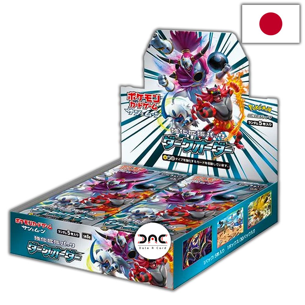 Pokémon - Display de 30 Boosters - Japonais - Dark Order SM8A