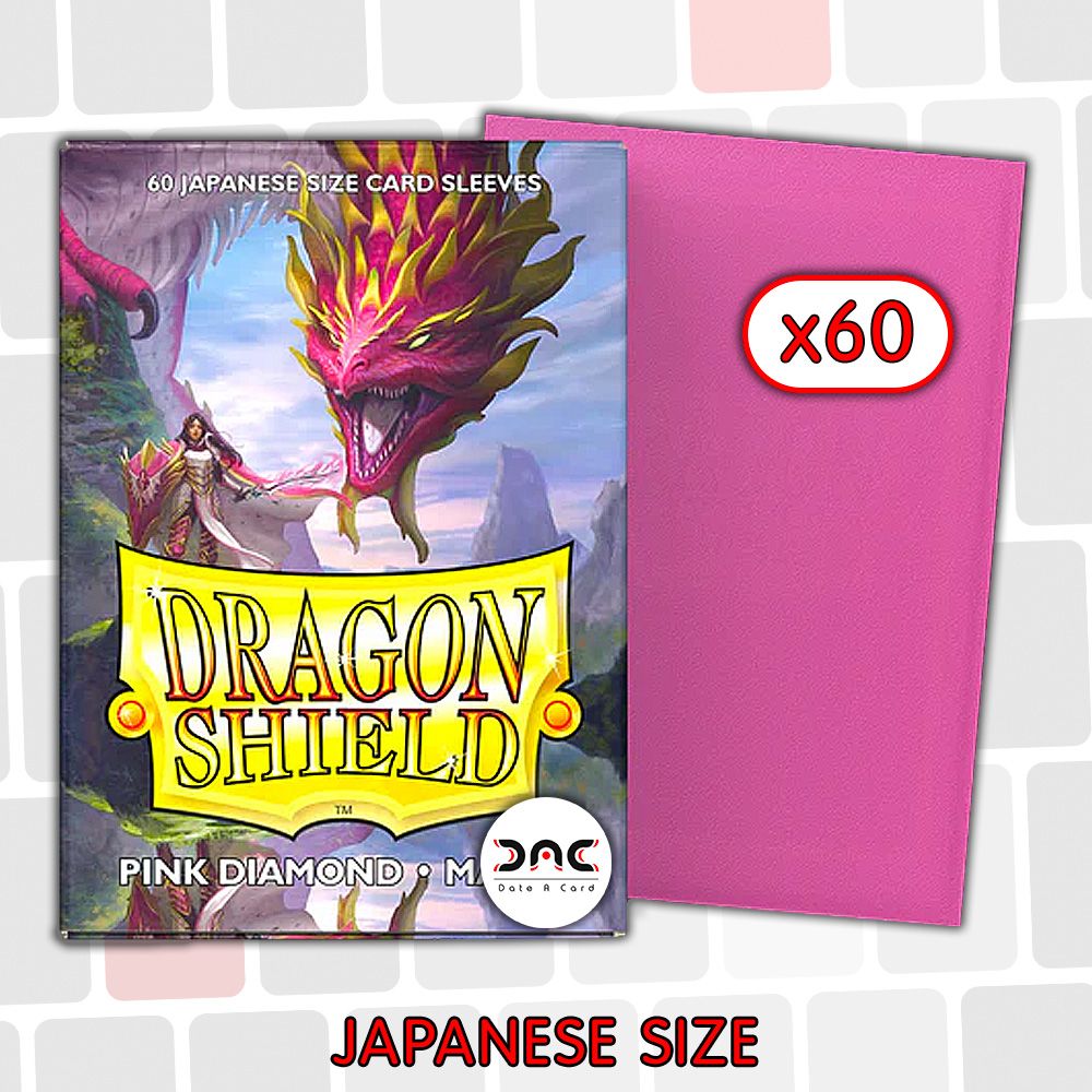 Dragon Shield - Japanese Mat - Pink Diamond - Paquet de 60
