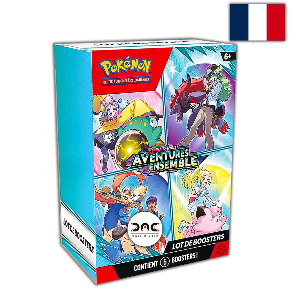 Pokémon - Bundle 6 Boosters : EV9 - Aventures ensemble