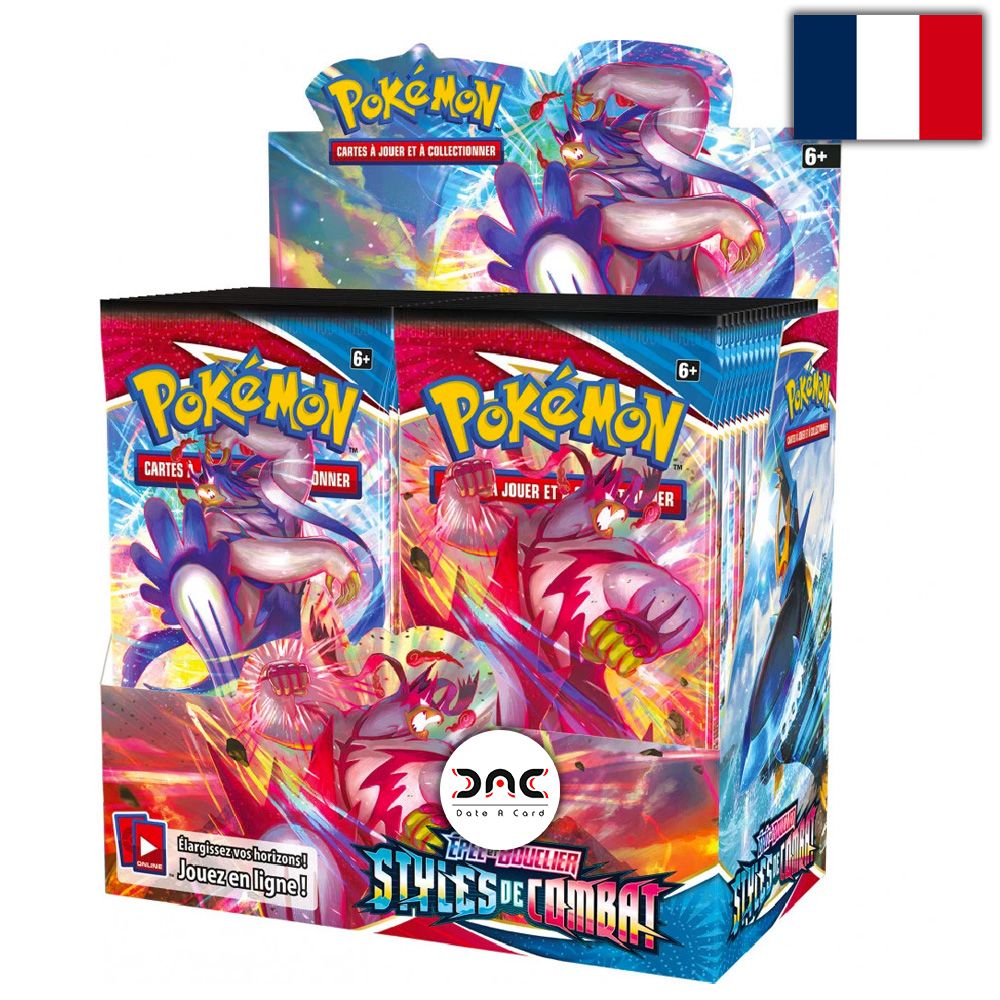 VAULT - Pokémon - Display de 36 Boosters - Styles de combat