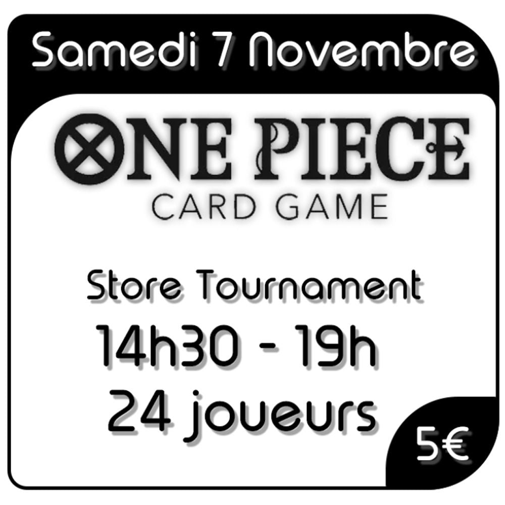 One Piece - Store Tournament - Samedi 7 Novembre 2026