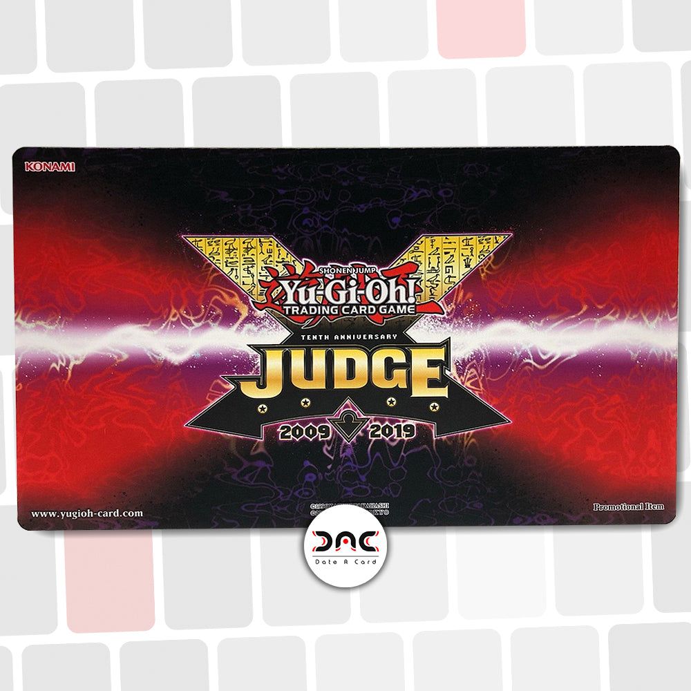 Tapis de jeu Yu-Gi-Oh! - 10th anniversary - Judge