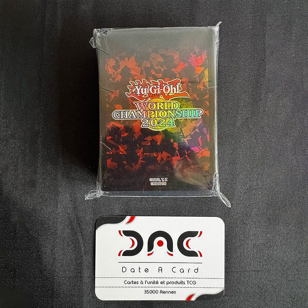 Yu-Gi-Oh! - 15 Protège cartes exclusifs - World Championship 2024 - Rouge