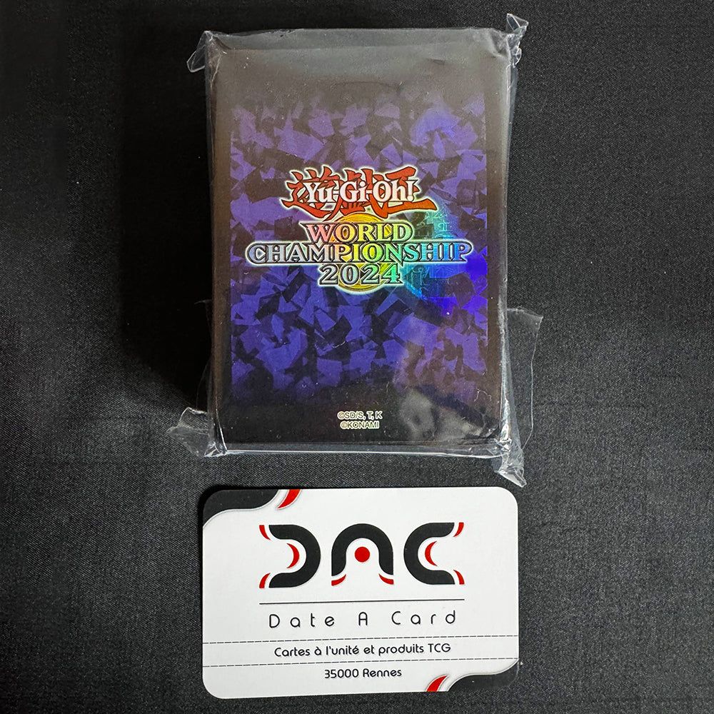 Yu-Gi-Oh! - 15 Protège cartes exclusifs - World Championship 2024 - Bleu