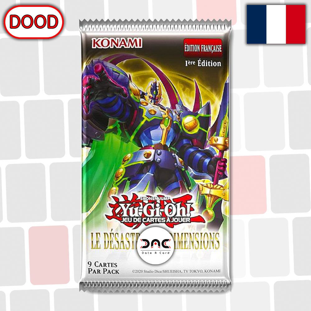 Yu-Gi-Oh! - Booster de 9 cartes - Le désastre des dimensions - Français - DOOD