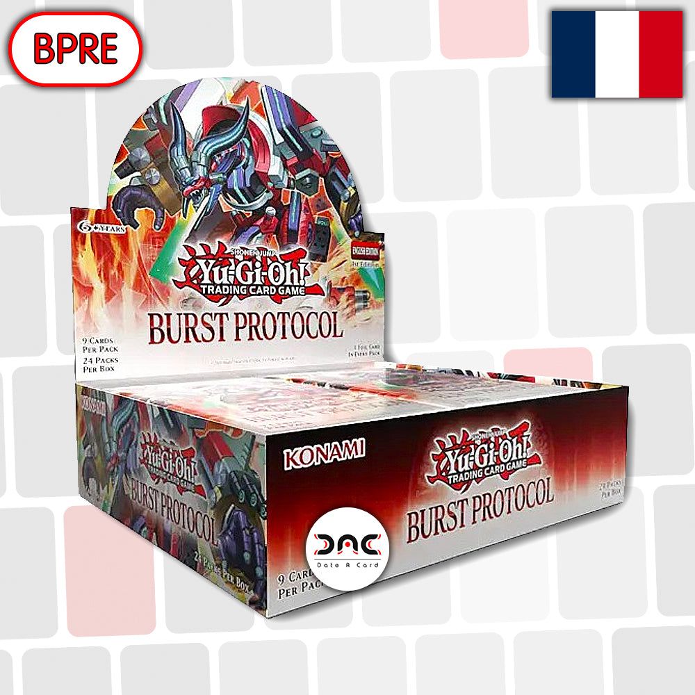 Yu-Gi-Oh! - Display de 24 boosters - Burst Protocol - FRANCAIS - BPRO