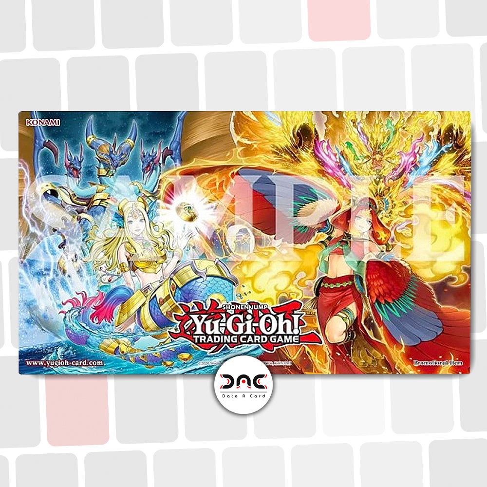Tapis de jeu Yu-Gi-Oh! - Roi du feu / Atlantide