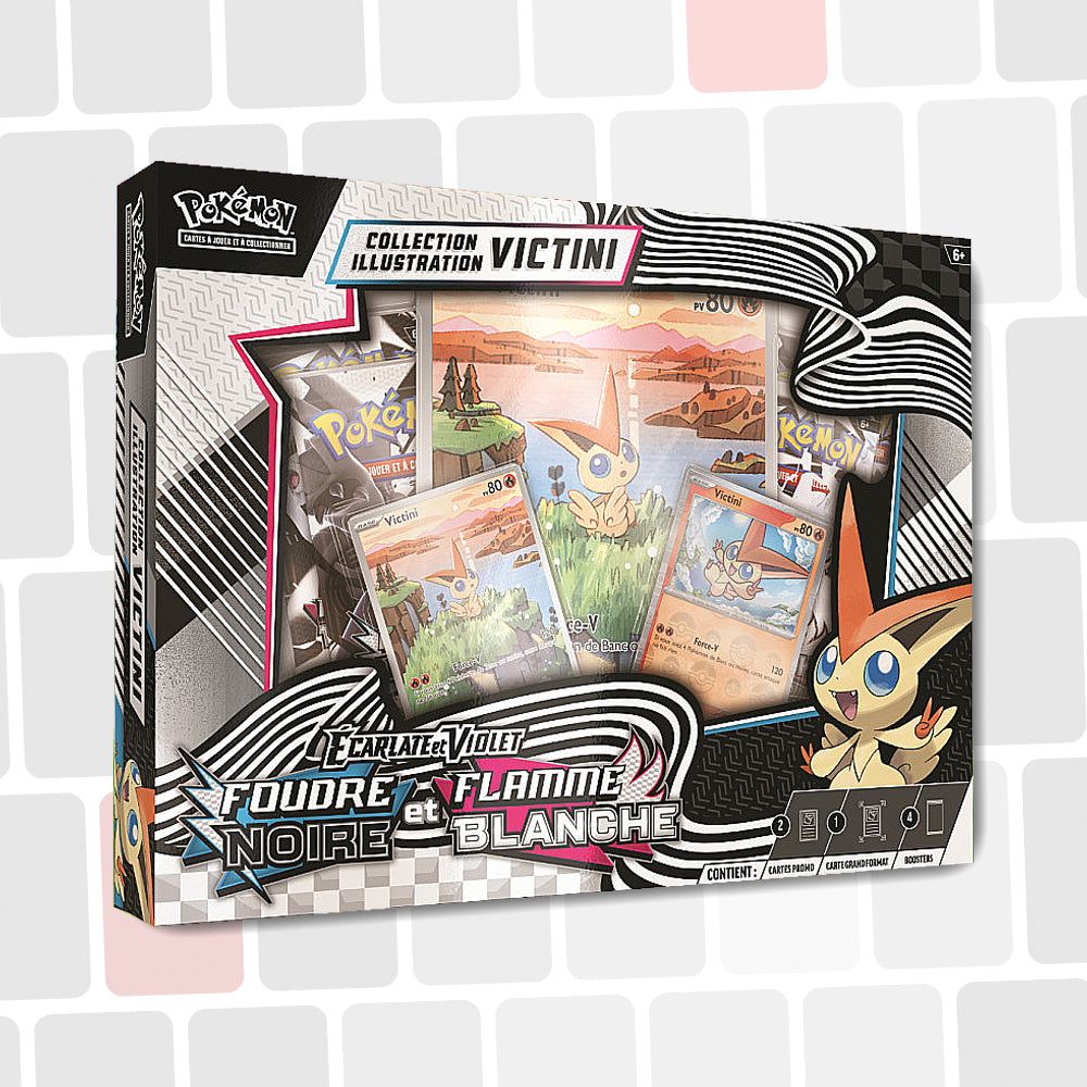 Pokémon - Collection Illustration : EV 10.5 Noir et Blanc - Victini