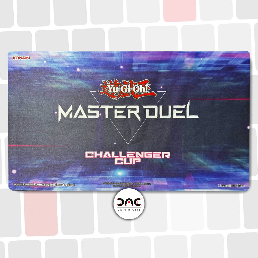 Tapis de jeu Yu-Gi-Oh! - Challenger Cup Rose - Master duel