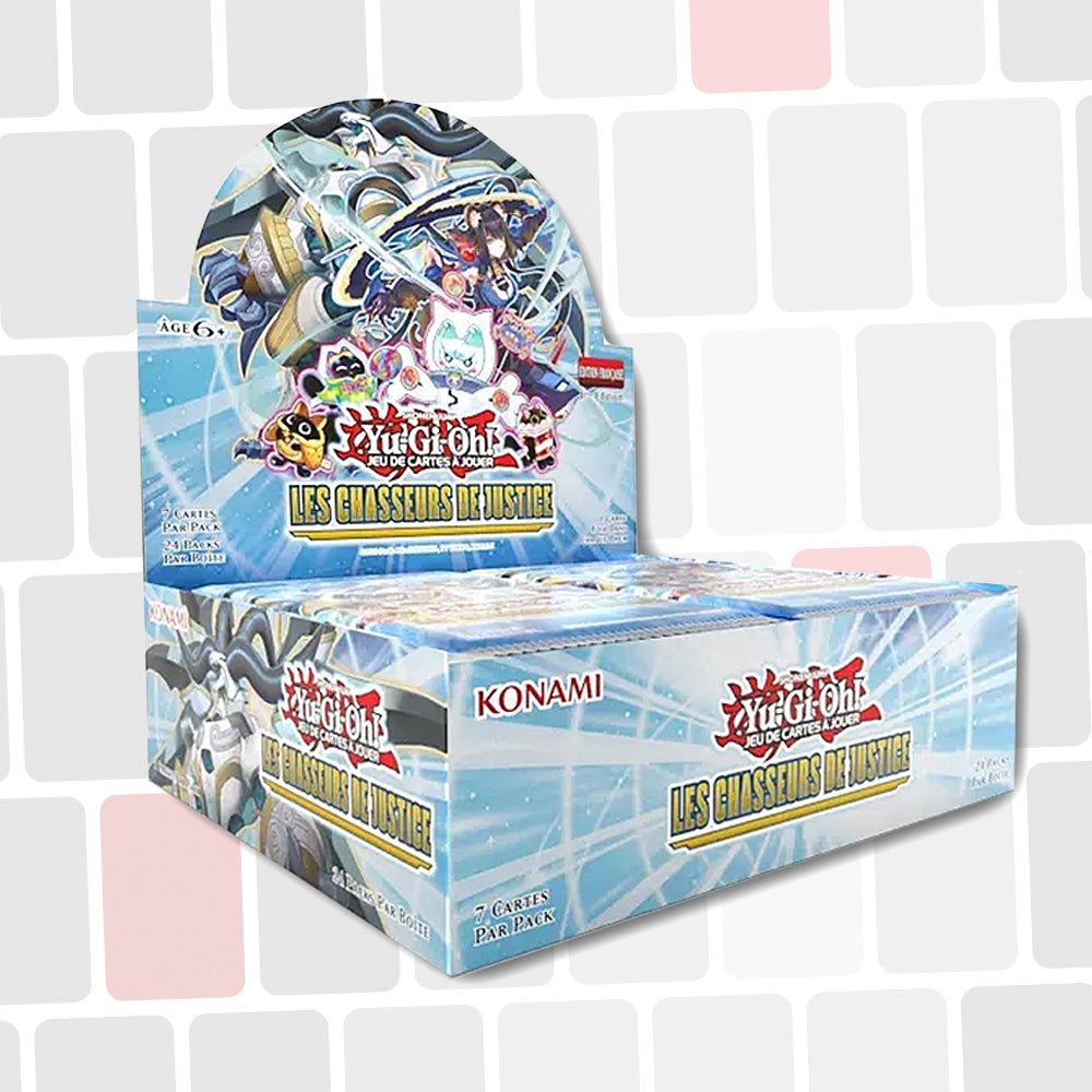 Yu-Gi-Oh! - Display de 24 boosters - Justice Hunters - Français - JUSH