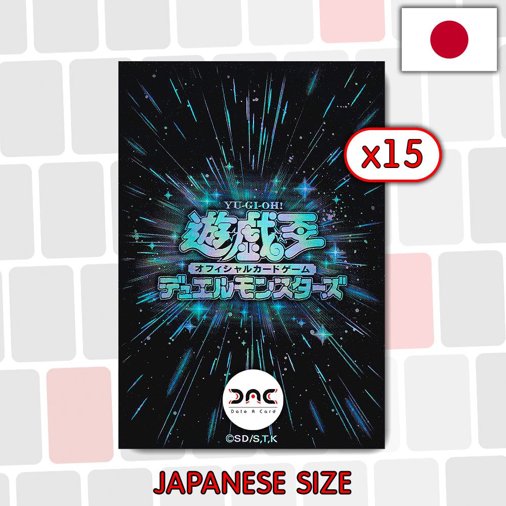 Yu-Gi-Oh! - 15 Protège cartes OCG - Japonaises - Black Star