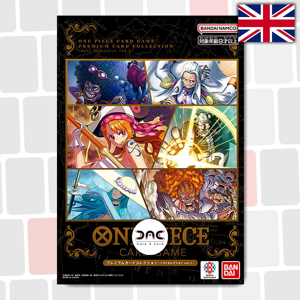 One Piece - Coffret Premium Card Collection : Best Selection Volume 1 - Anglais