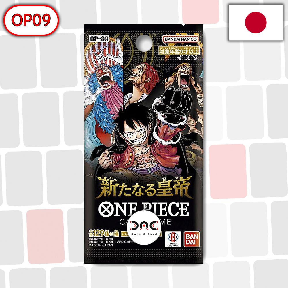 One Piece - Booster de 6 Cartes - The four Emperors - OP09 - Japonais