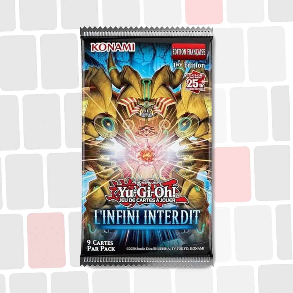 Yu-Gi-Oh! - Booster de 9 Cartes - L'infini Interdit - Français - INFO - Anglais