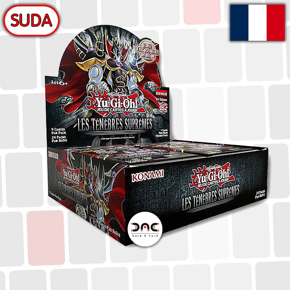 Yu-Gi-Oh! - Display de 24 boosters - Les Ténèbres Suprêmes - Français - SUDA