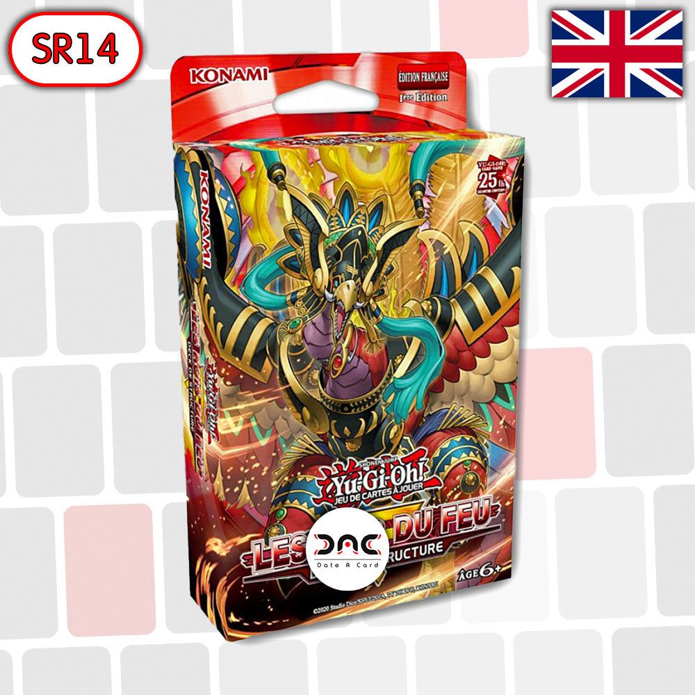 Yu-Gi-Oh! - Deck de Structure - Les Rois du Feu - Anglais - SR14