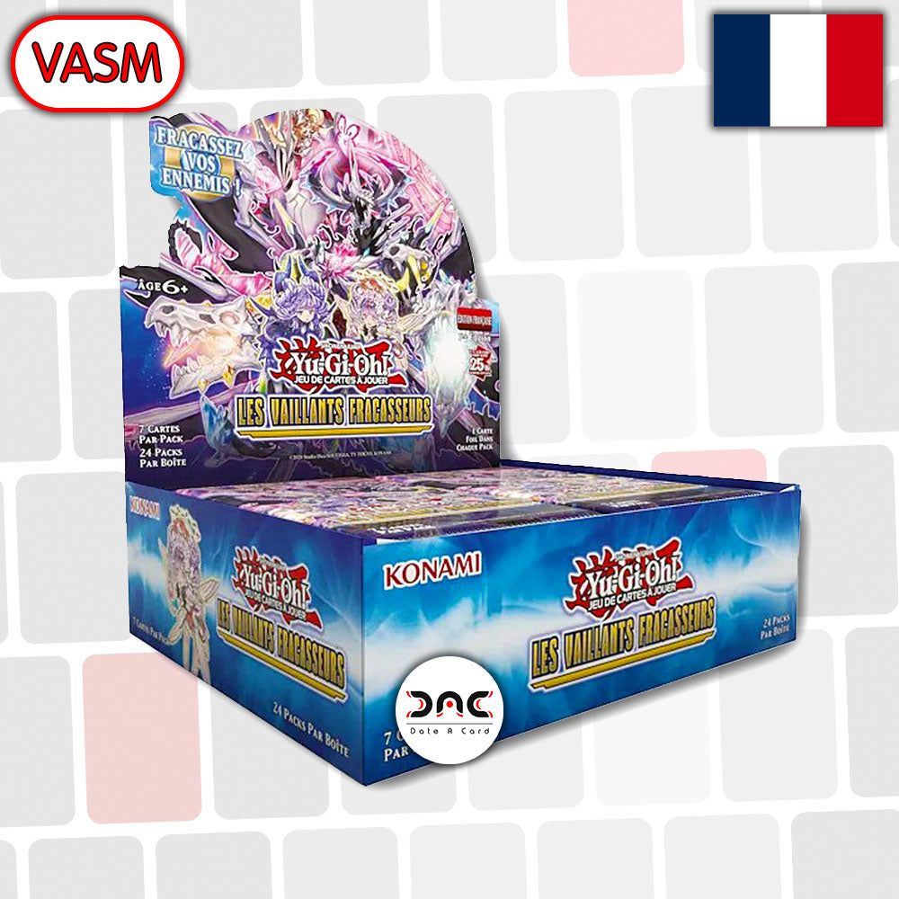 Yu-Gi-Oh! - Display de 24 Boosters - Vaillants Fracasseurs - Yu-Gi-Oh!