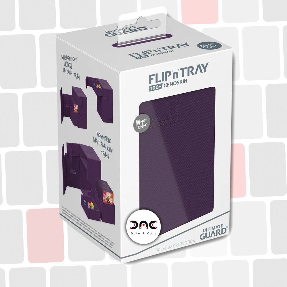 Ultimate Guard - Deckbox 100+ XenoSkin Twin Flip'n'Tray - Violet