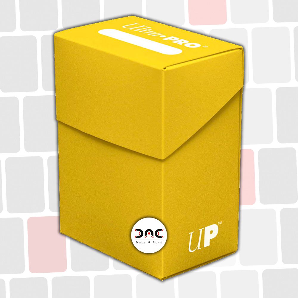 Ultra Pro - Deckbox Solid 80+ - Jaune