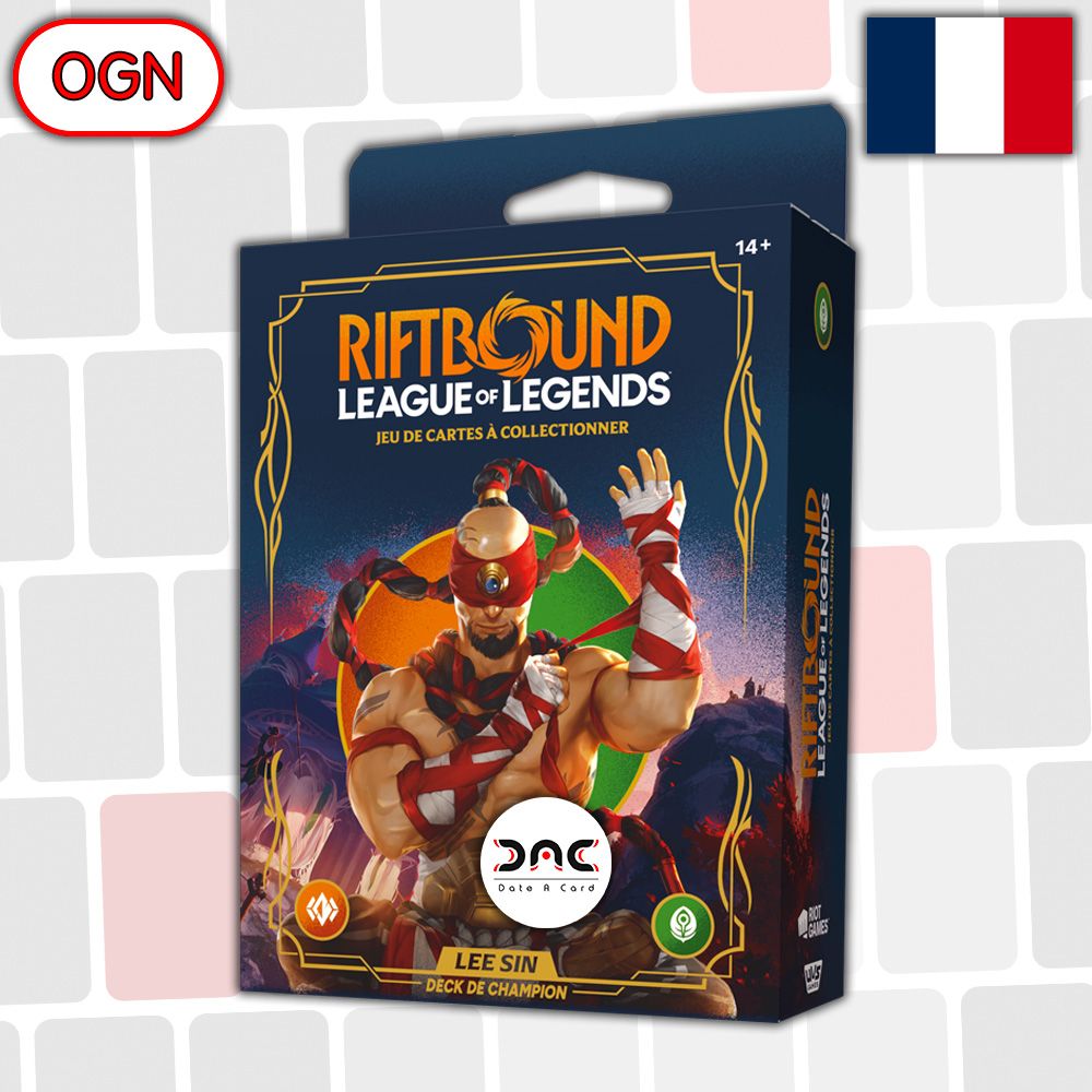 Riftbound - Deck de structure Lee Sin - Origines - Français - OGN