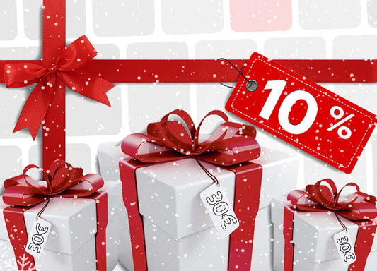 -10% sur la boutique et 3 bons d'achat à gagner !