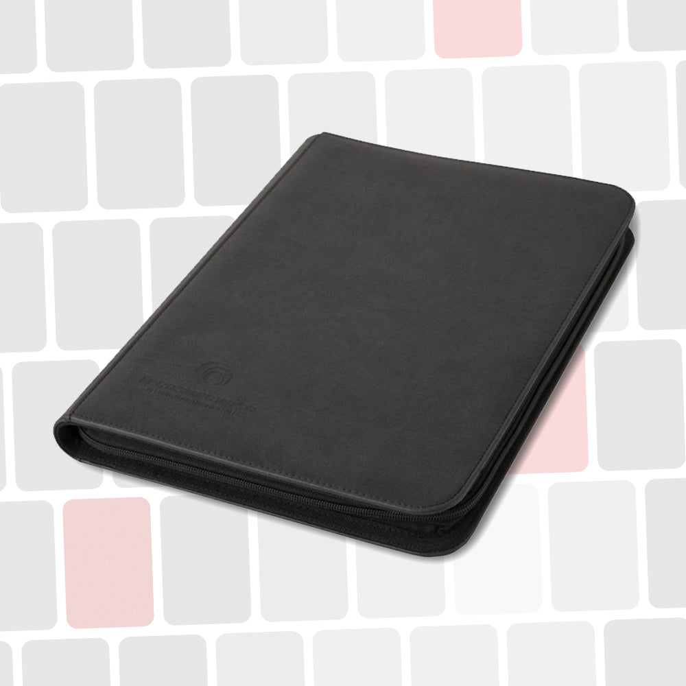 WiseGuard Zip Binder - Noir/Black 3*3
