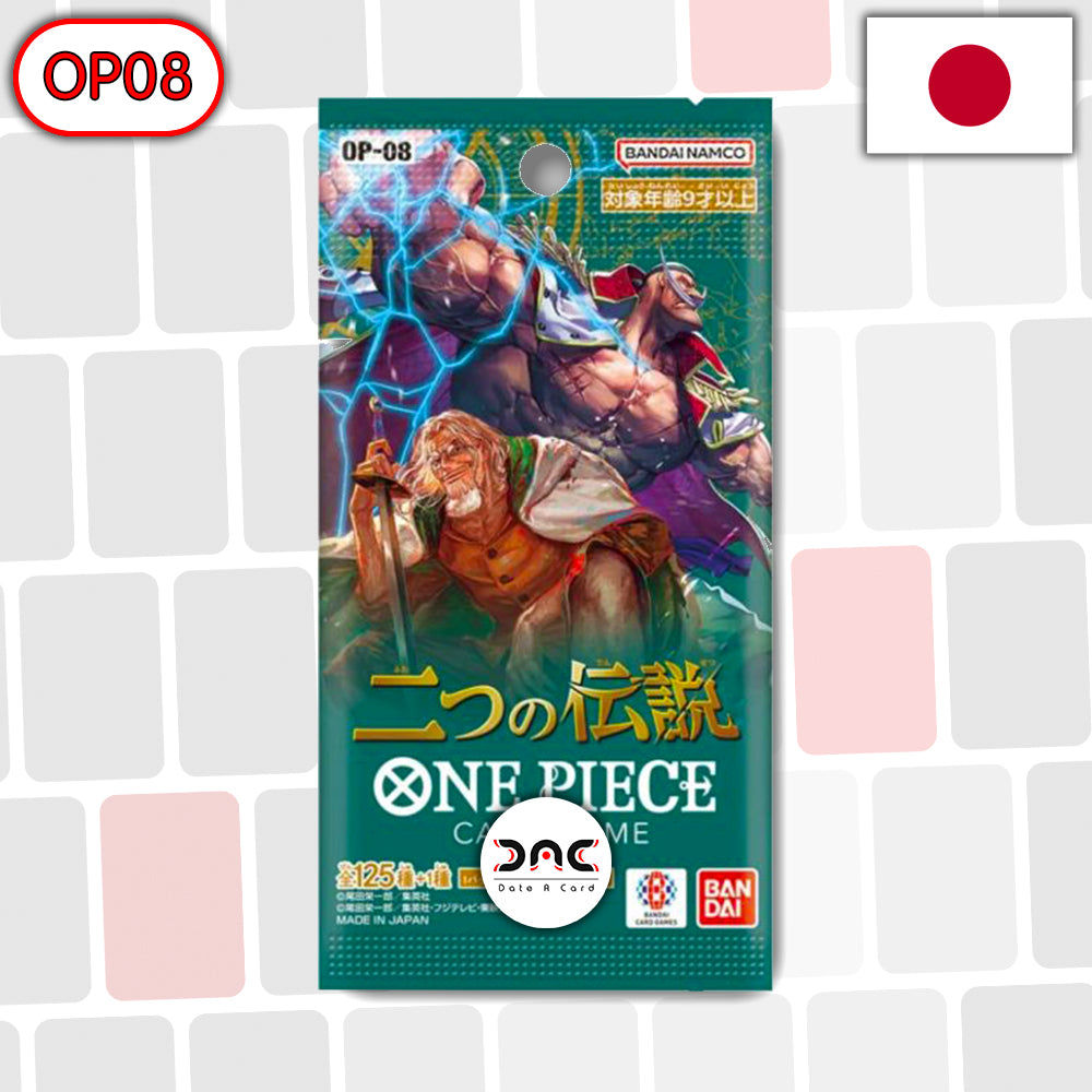 One Piece - Booster de 6 Cartes - Two Legends - OP08 - Japonais