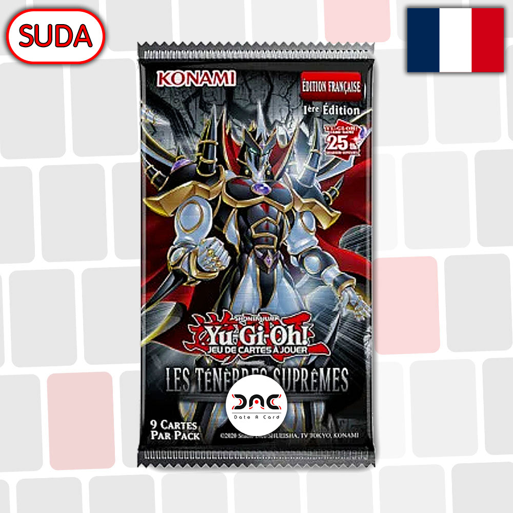 Yu-Gi-Oh! - Booster de 9 Cartes - Français - Les Ténèbres Suprêmes - SUDA